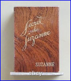 Vintage 40s SECRET DE SUZANNE by SUZANNE splash PURE PARFUM 3/8oz11ml OLD RARE