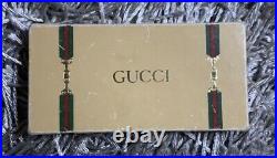 Vintage 70s Gucci Gold Chain Flask Perfume Bottle