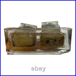 Vintage Adrian Saint and Sinner Perfume Bottle Lucite Set 1940's, Free Shipping