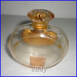 Vintage Antique Caron Crystal Baccarat L'Infini Perfume Bottle-1912