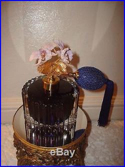 Vintage/Antique Collection 4 Perfume BottlesDevilbissCzechGORGEOUS COLORS