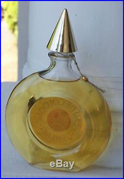 Vintage Antique Large Guerlain Eue De Cologne Shalimar Bottle Perfume 6 Oz