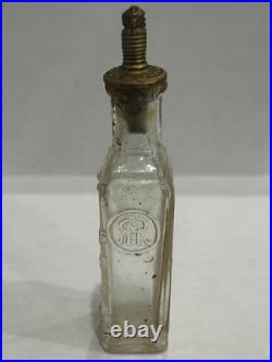 Vintage Antique Perfume Lot Richard Hudnut Violet Sec Bottle & Box & More