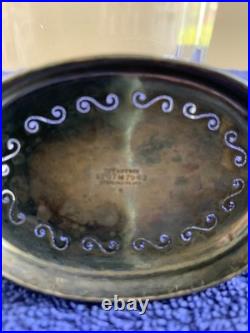 Vintage Antique Tiffany & More Glass Vanity JarsSterling Silver Lids Vintage Antique Tiffany & More Glass Vanity JarsSterling Silver Lids