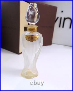 Vintage AntiqueGuerlain CHANT D'AROMES Perfume Bottle w Rosebud Stopper 1950's Vintage AntiqueGuerlain CHANT D'AROMES Perfume Bottle w Rosebud Stopper 1950's