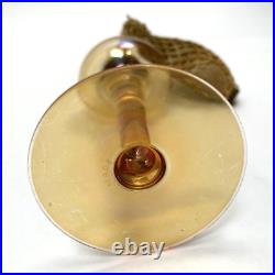 Vintage Art Deco DeVilbiss Perfume Atomizer Bottle Iridescent Glass Signed 6