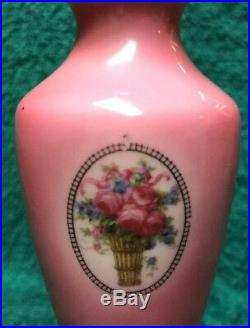 Vintage Art Deco Porcelain Figural Lady Perfume Vanity Bottle Bavaria