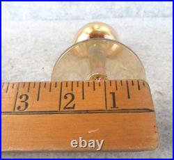 Vintage Art Deco Signed DeVilbiss Iridescent Gold Glass Dauber Perfume Bottle