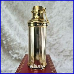 Vintage Authentic MUST DE CARTIER Perfume Bottle Refillable With Box