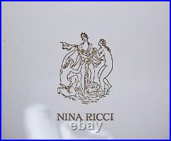 Vintage Authentic Paris France NINA RICCI Lalique Frosted Doves Small Perfume