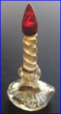 Vintage BACCARAT 3 Perfume Bottle Sleeping Schiaparelli Mini Candle French Deco