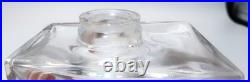 Vintage BACCARAT Crystal 197 Stacked French Perfume Bottle & Dauber, 3 1/2