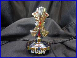 Vintage BOHEMIA Iridescent Metallic 1950 RARE Special Edition Perfume Bottle