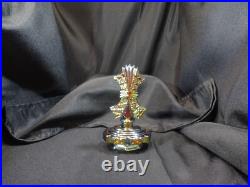 Vintage BOHEMIA Iridescent Metallic 1950 RARE Special Edition Perfume Bottle