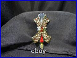 Vintage BOHEMIA Iridescent Metallic 1950 RARE Special Edition Perfume Bottle