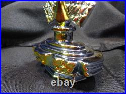 Vintage BOHEMIA Iridescent Metallic 1950 RARE Special Edition Perfume Bottle