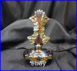 Vintage BOHEMIA Iridescent Metallic 1950 RARE Special Edition Perfume Bottle