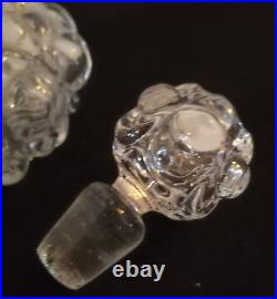 Vintage Baccarat Crystal Perfume Bottle