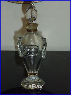 Vintage Baccarat Diorissimo Christian Dior Huge Urn Perfume Bottle 6 7/8 Tall