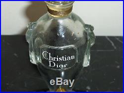 Vintage Baccarat Diorissimo Christian Dior Huge Urn Perfume Bottle 6 7/8 Tall