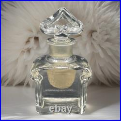 Vintage Baccarat For Guerlain L'Heure Bleue Perfume Bottle with Label Numbered