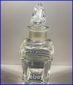 Vintage Baccarat For Guerlain L'Heure Bleue Perfume Bottle with Label Numbered