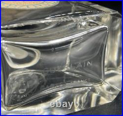 Vintage Baccarat For Guerlain L'Heure Bleue Perfume Bottle with Label Numbered