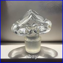 Vintage Baccarat For Guerlain L'Heure Bleue Perfume Bottle with Label Numbered