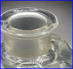 Vintage Baccarat For Guerlain L'Heure Bleue Perfume Bottle with Label Numbered