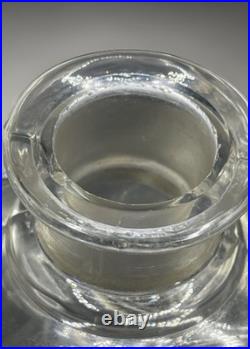 Vintage Baccarat For Guerlain L'Heure Bleue Perfume Bottle with Label Numbered