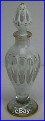 Vintage Baccarat White Cut to Clear Miss Dior Christian Dior Perfume Bottle