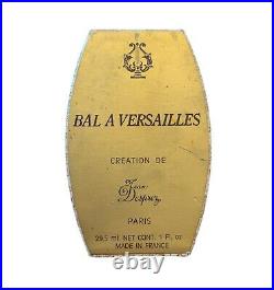 Vintage Bal a Versailles Parfum Jean Desprez 1 Fl Oz Bottle Made In France W Box