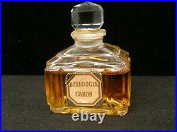 Vintage Bellodgia Caron Perfume in Baccarat Crystal Bottle