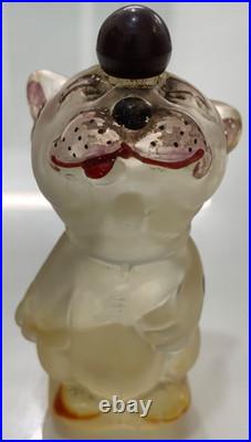 Vintage Bonzo Potter And Moore Mitchcam England Perfume Bottle 3 Inches Rare