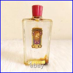 Vintage Bouquet Favor Lotion Perfume Glass Bottle Decorative Collectible G472