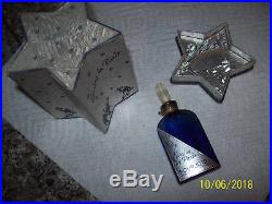 Vintage Bourjois Evening in Paris Perfume RARE STANDING STAR BOX With Bottle