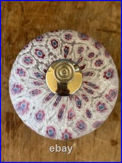 Vintage Bucella Cristalli Italian Murano Style Millefiori Perfume Atomizer