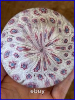 Vintage Bucella Cristalli Italian Murano Style Millefiori Perfume Atomizer