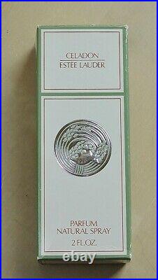 Vintage CELADON by ESTEE LAUDER natural spray Parfum 2.0 oz60 ml RARE