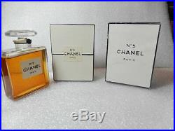 Vintage CHANEL No 5 MM 2 oz / 60 ml Extrait Parfum / Perfume Sealed Bottle