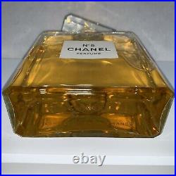 Vintage CHANEL No. 5 Perfume 8.5 Dummy/Factice/Display Glass Bottle, France