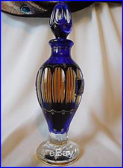 Vintage CHRISTIAN DIOR MISS DIOR Perfume, BLUE BACCARAT BOTTLE, 7