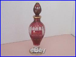 Vintage CHRISTIAN DIOR MISS DIOR Perfume, RED BACCARAT BOTTLE, 7