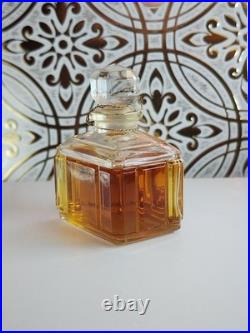 Vintage Caron Bellodgia Baccarat Perfume Bottle-30ml Size Bottle, 1.0oz