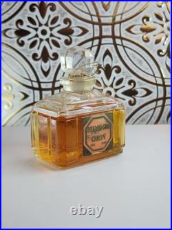 Vintage Caron Bellodgia Baccarat Perfume Bottle-30ml Size Bottle, 1.0oz