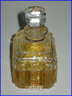 Vintage Caron Bellodgia Perfume Bottle & Box 1/2 OZ Sealed 1/2+ Full 2