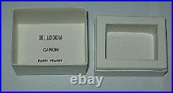 Vintage Caron Bellodgia Perfume Bottle & Boxes 1 OZ Sealed 3/4 Full 2 1/2