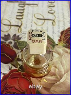 Vintage Caron Can Can French 1937 0.63 oz Bottle