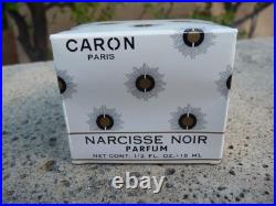 Vintage Caron Narcisse Noir Perfume Bottle Sealed