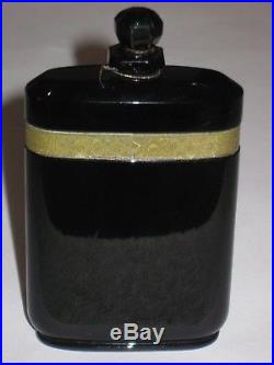Vintage Caron Nuit de Noel Perfume Baccarat Bottle 2 OZ Open 3/4 Full 4 1/4